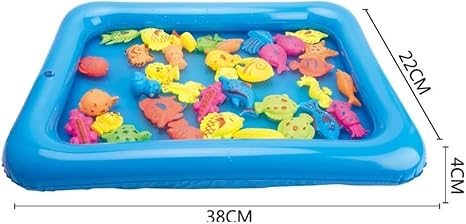 đŖ Kids Magnetic Fishing Game Toy Set with Fishing Pole - Image 5