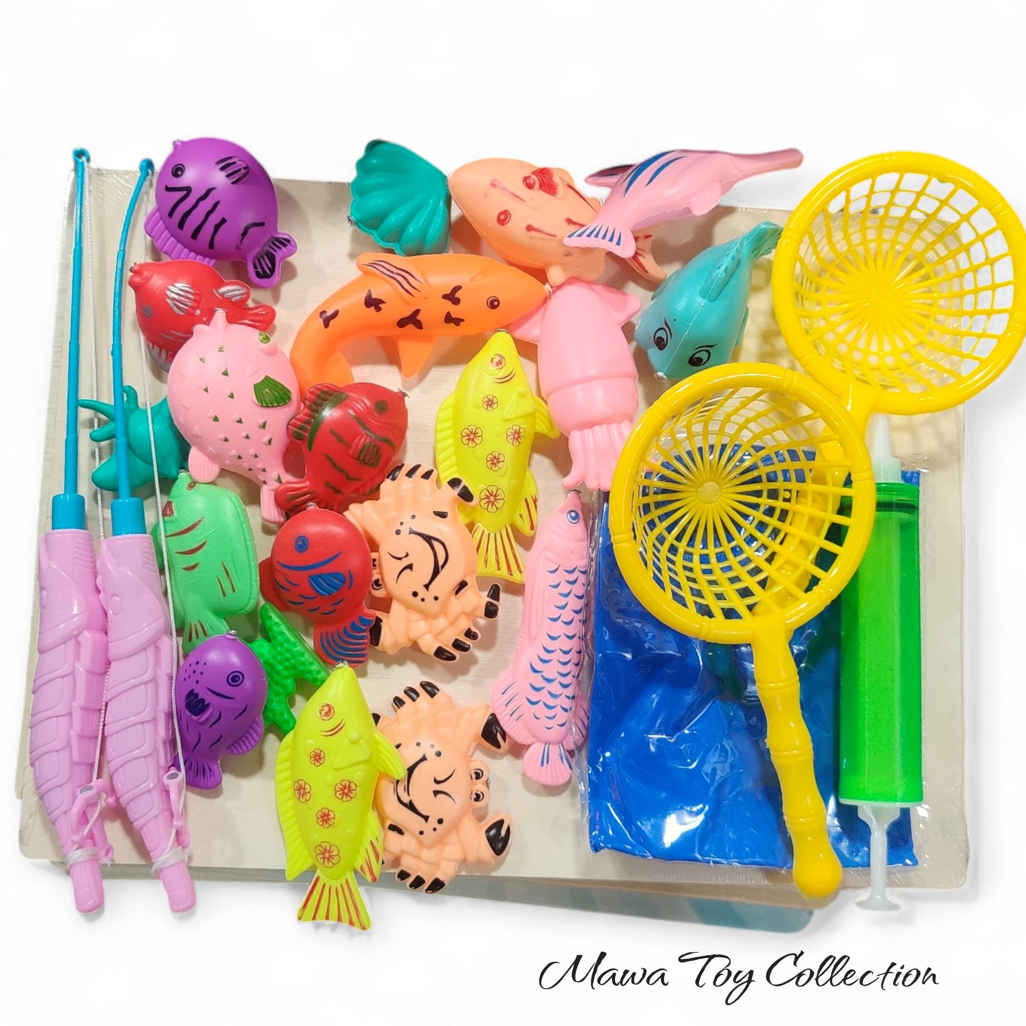 đŖ Kids Magnetic Fishing Game Toy Set with Fishing Pole - Image 3