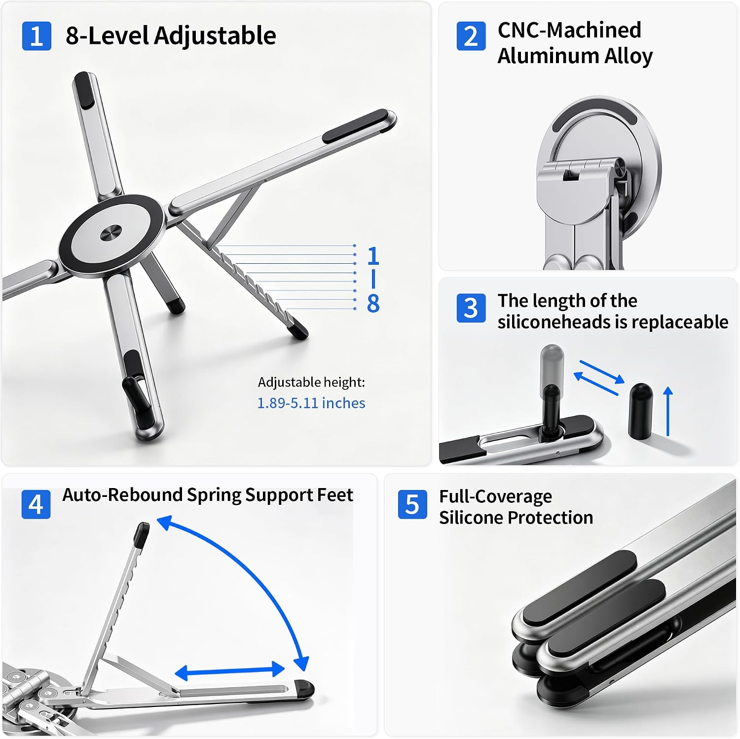 Multifunctional Foldable Laptop Stand - Image 3