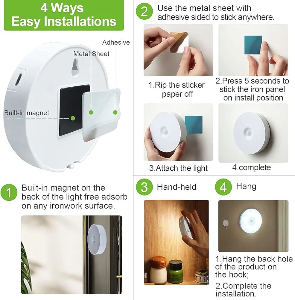 LED Motion Sensor Night Light - Image 3