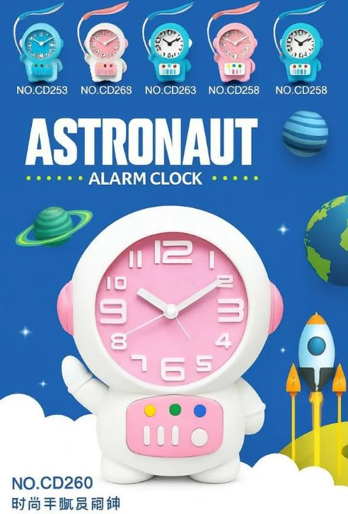 Astronaut Desk Lamp with Alarm Clock - Image 3